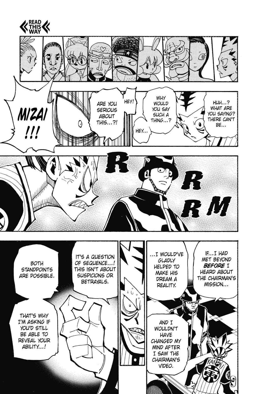 Hunter x Hunter Chap 348 - Next Chap 349