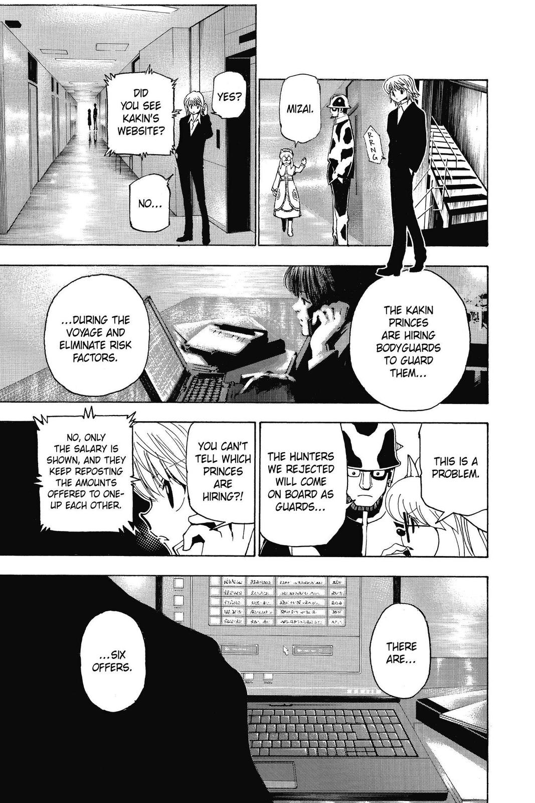 Hunter x Hunter Chap 349 - Next Chap 350