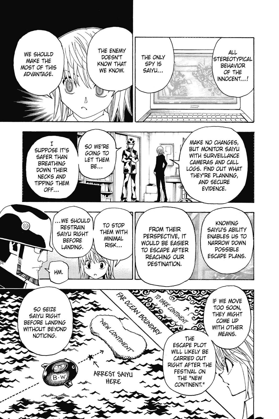 Hunter x Hunter Chap 349 - Next Chap 350