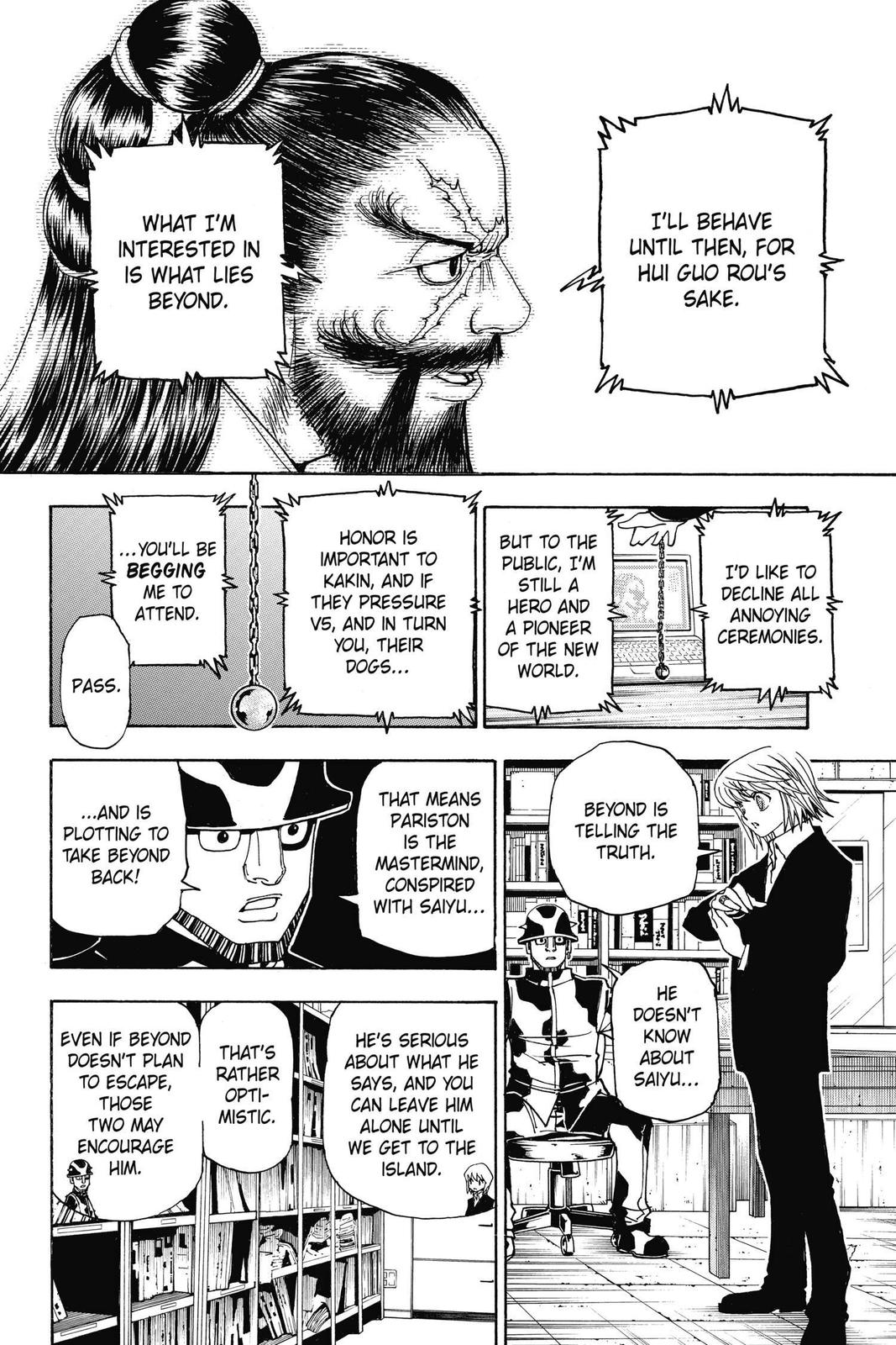 Hunter x Hunter Chap 349 - Next Chap 350