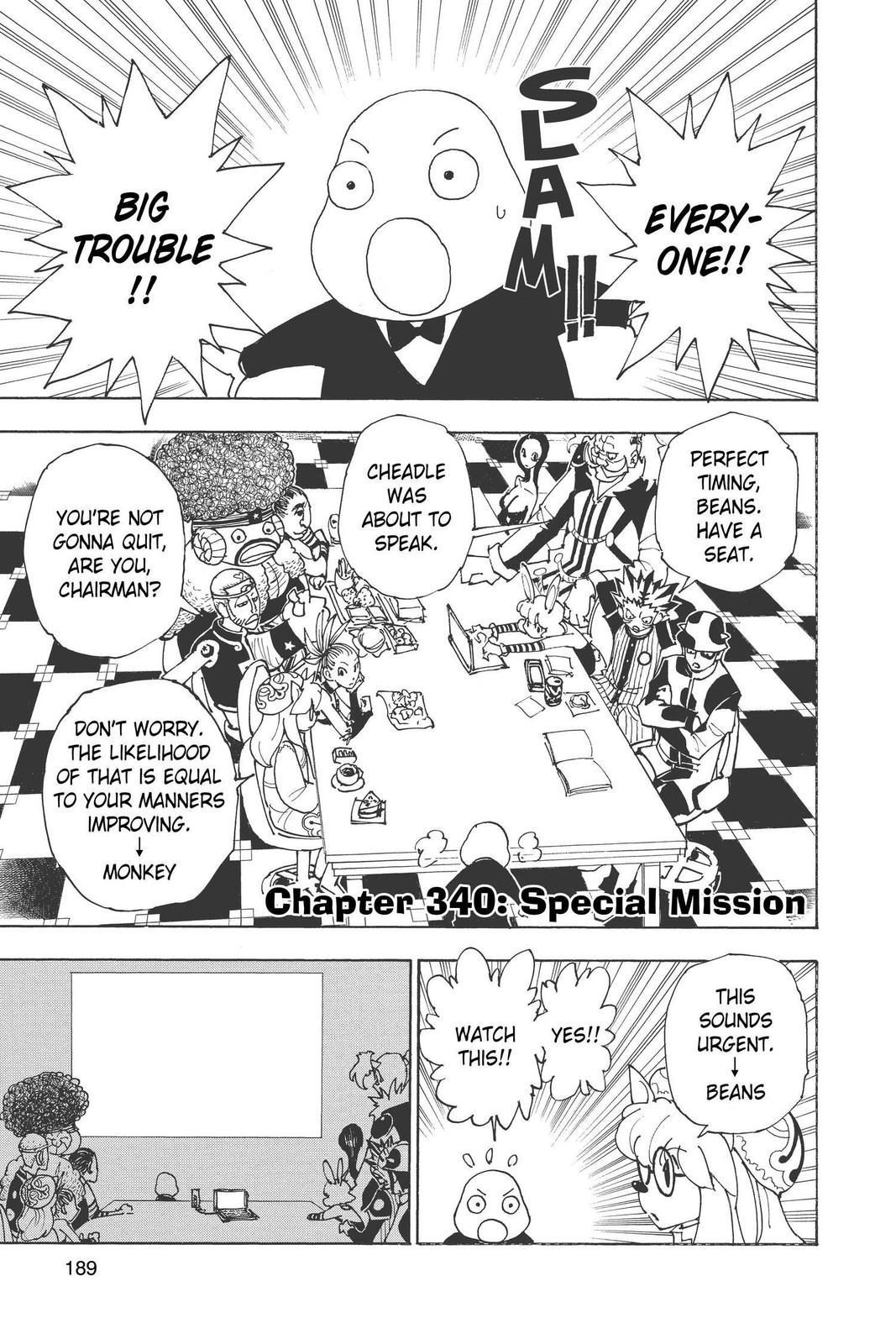 Hunter x Hunter Chap 340 - Next Chap 341