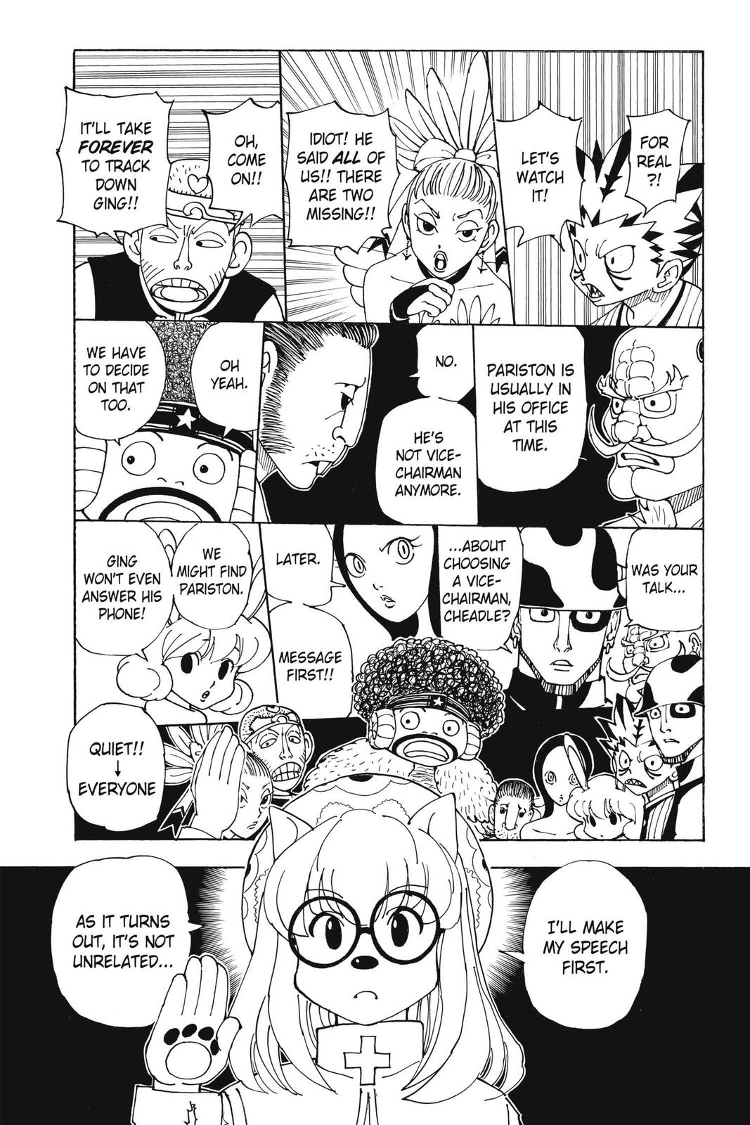 Hunter x Hunter Chap 340 - Next Chap 341
