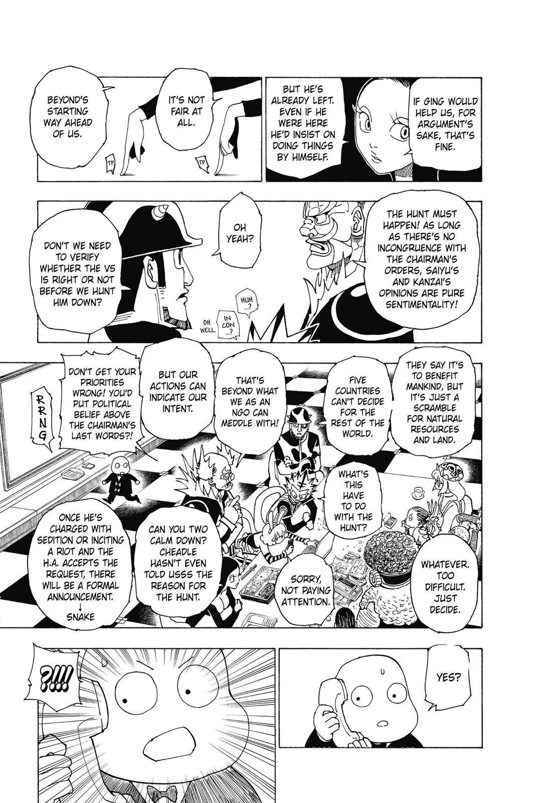 Hunter x Hunter Chap 341 - Next Chap 342