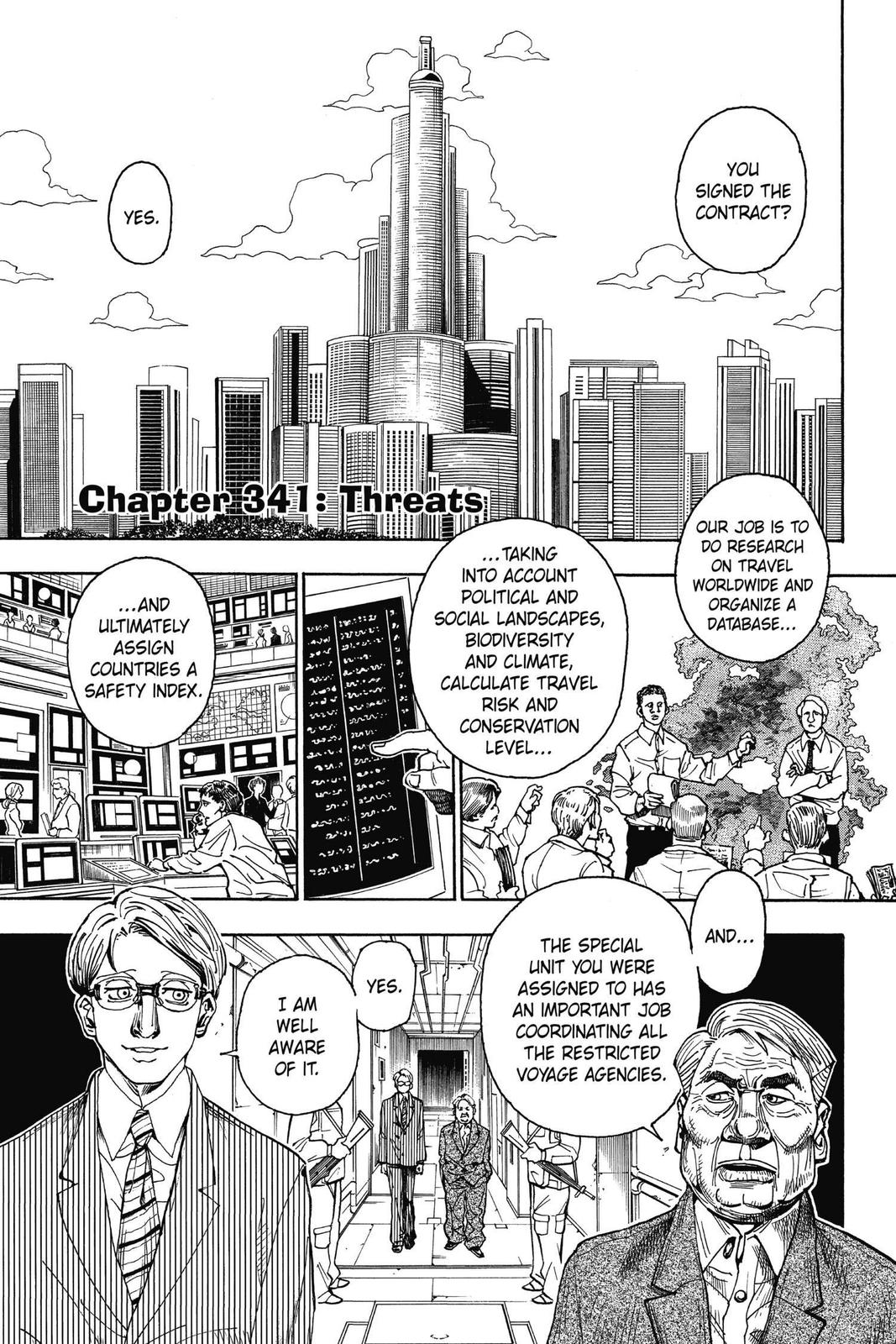 Hunter x Hunter Chap 341 - Next Chap 342