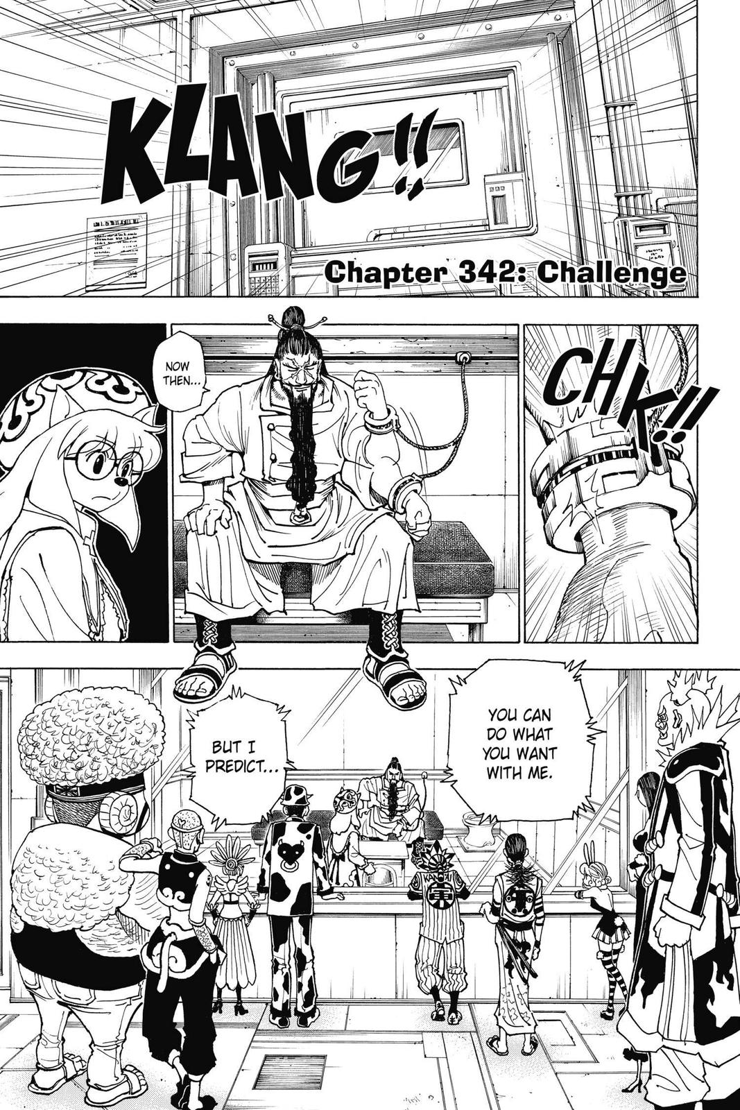 Hunter x Hunter Chap 342 - Next Chap 343