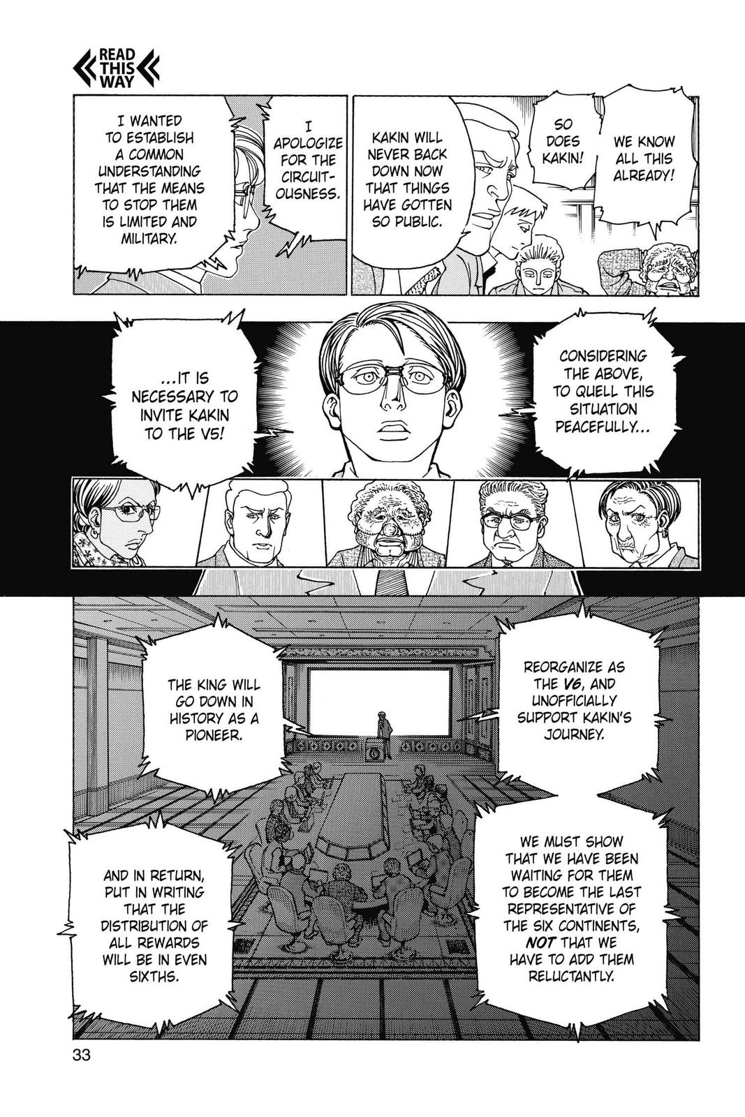 Hunter x Hunter Chap 342 - Next Chap 343