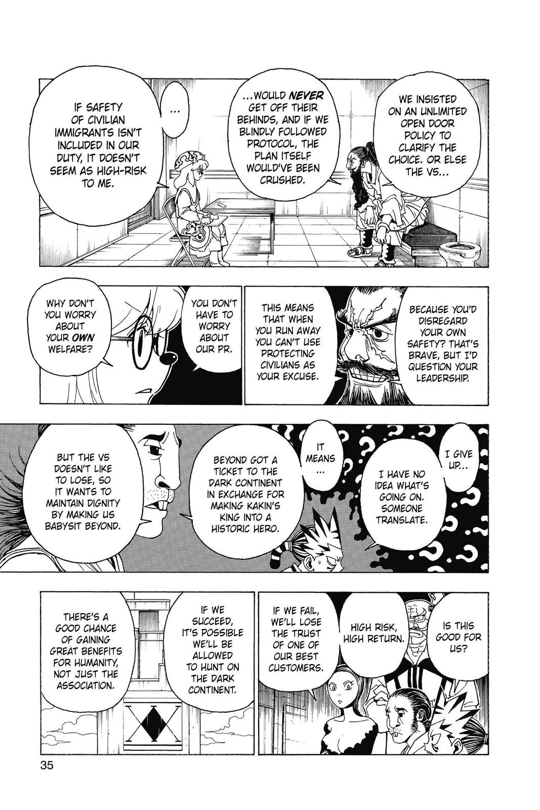 Hunter x Hunter Chap 342 - Next Chap 343