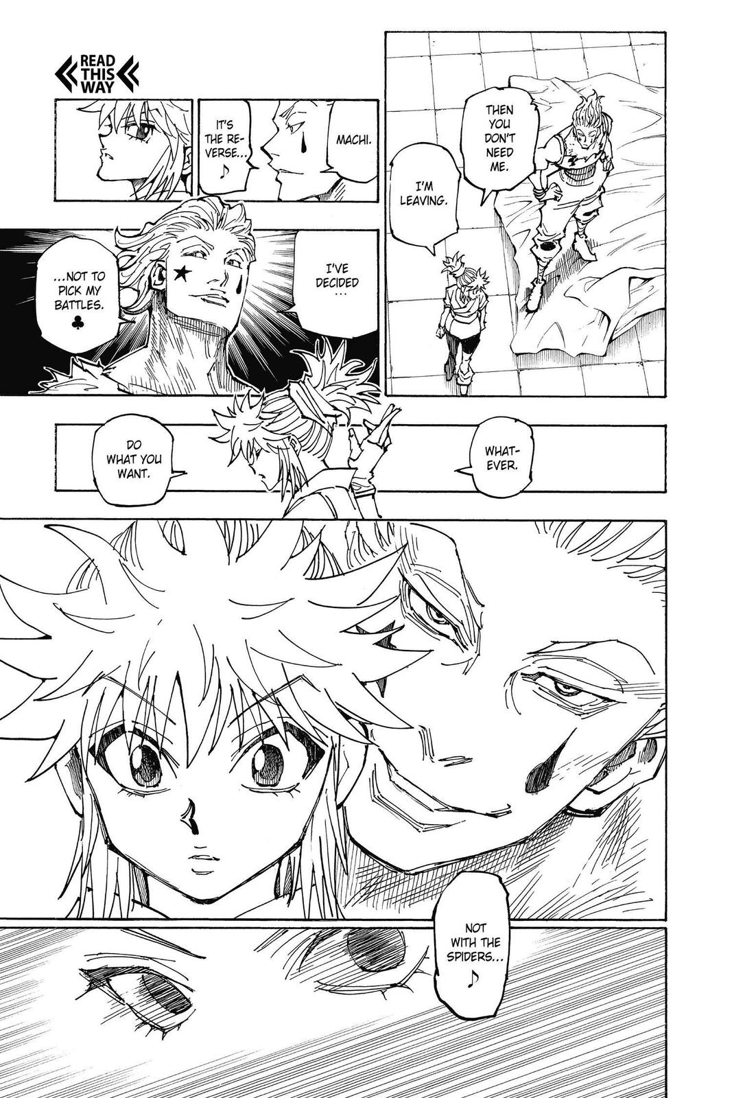 Hunter x Hunter Chap 357 - Next Chap 358
