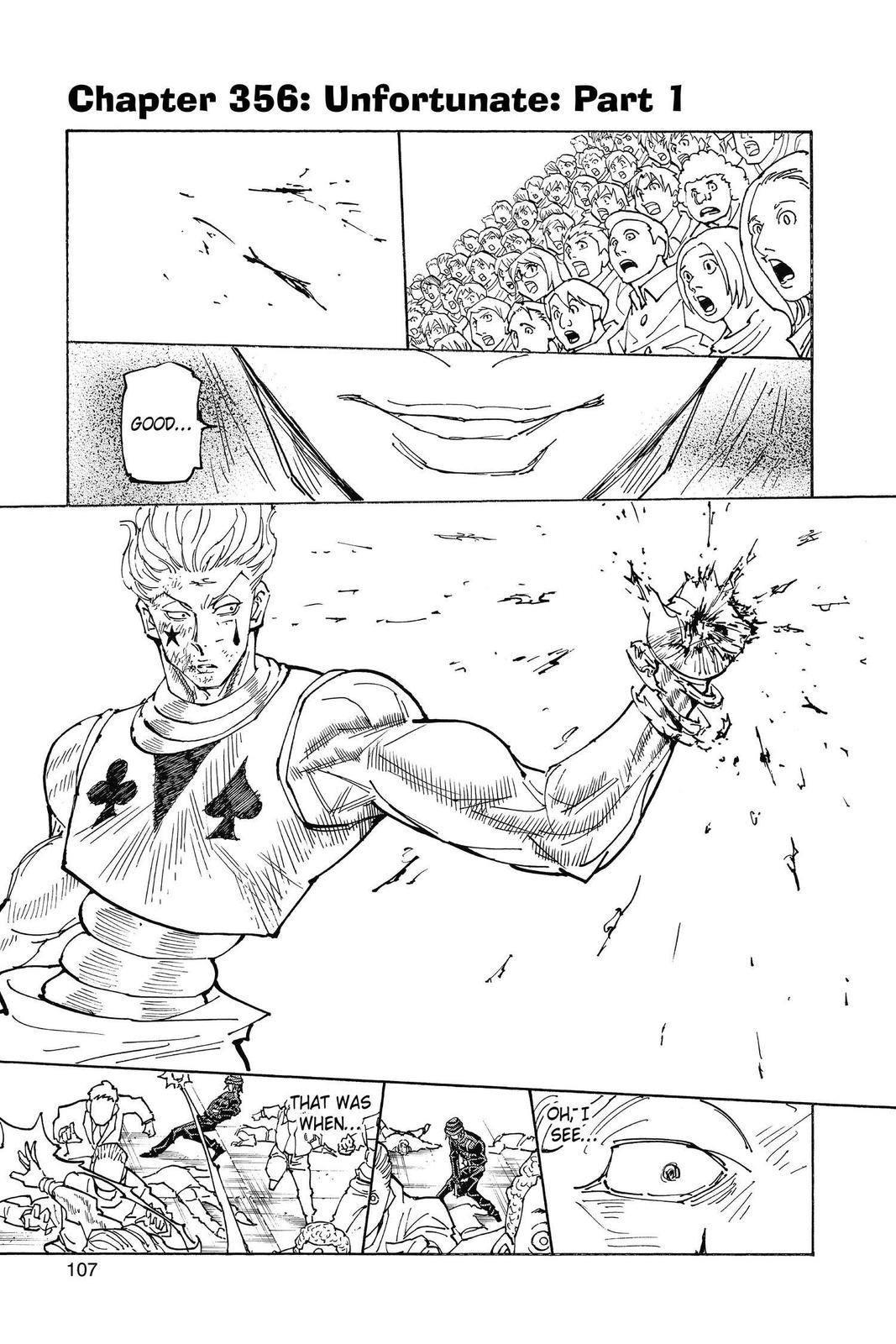 Hunter x Hunter Chap 356 - Next Chap 357