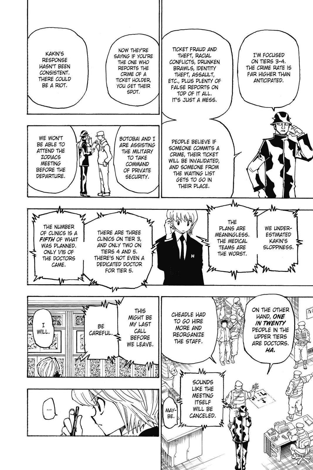Hunter x Hunter Chap 358 - Next Chap 359