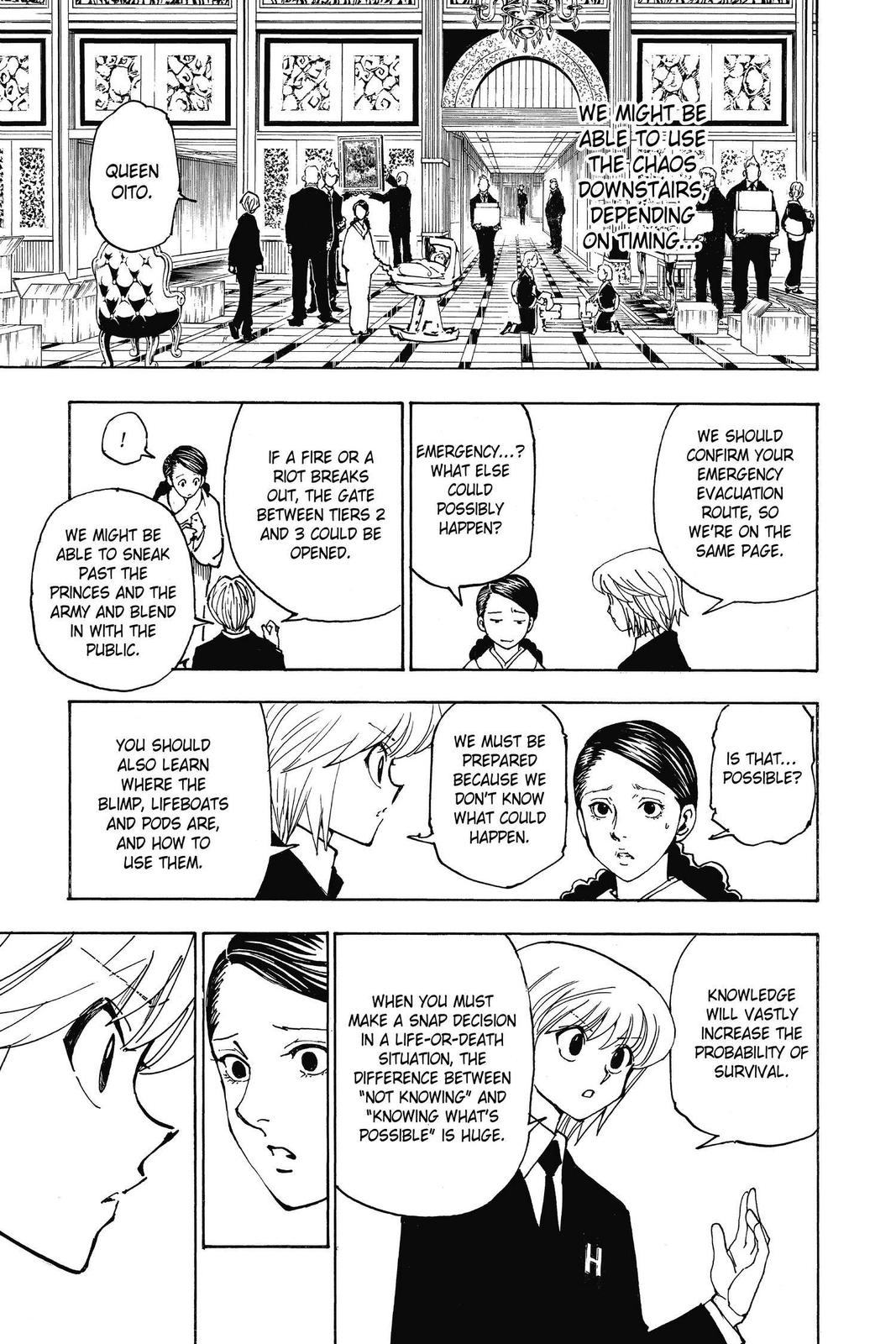 Hunter x Hunter Chap 358 - Next Chap 359