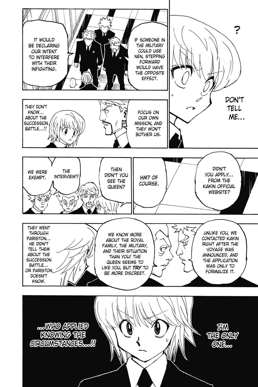 Hunter x Hunter Chap 359 - Next Chap 360