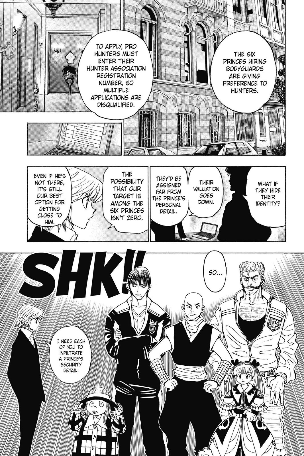 Hunter x Hunter Chap 350 - Next Chap 351