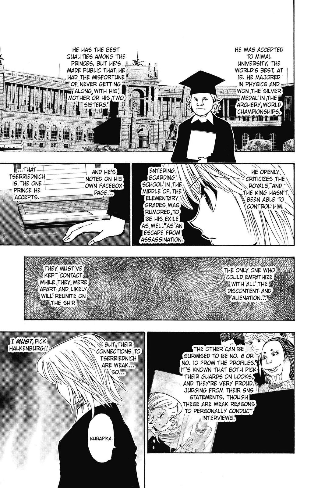 Hunter x Hunter Chap 350 - Next Chap 351