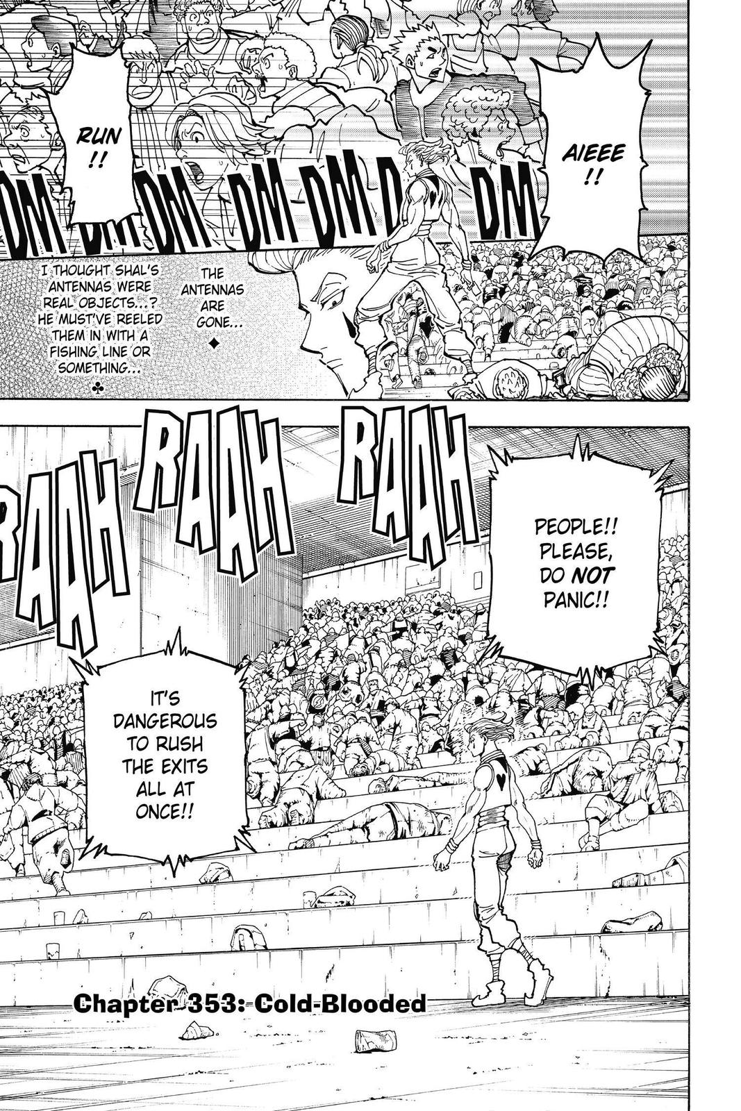 Hunter x Hunter Chap 353 - Next Chap 354