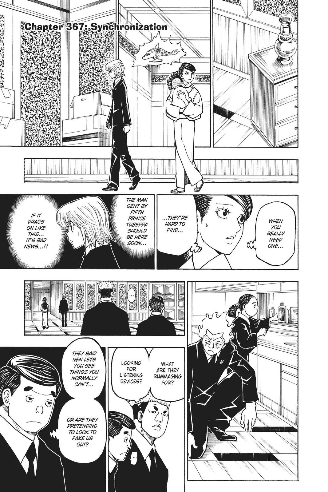 Hunter x Hunter Chap 367 - Next Chap 368