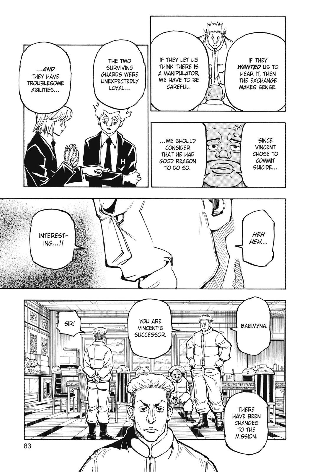 Hunter x Hunter Chap 364 - Next Chap 365