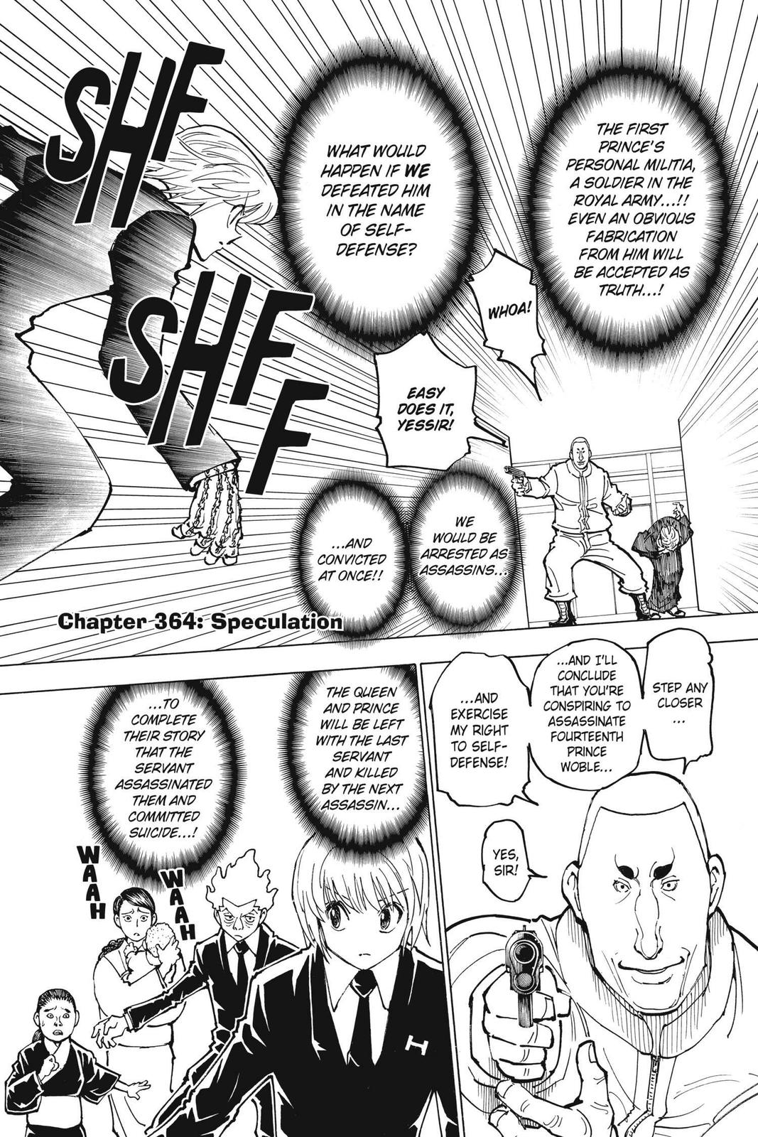 Hunter x Hunter Chap 364 - Next Chap 365