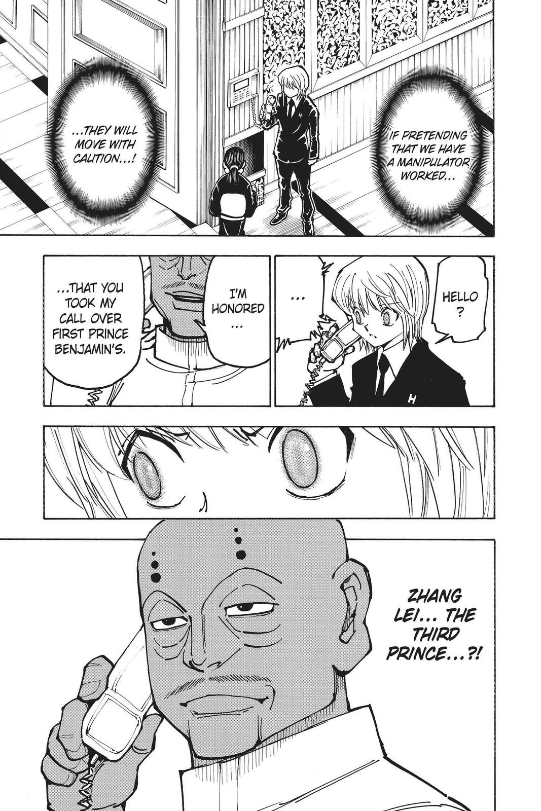 Hunter x Hunter Chap 365 - Next Chap 366