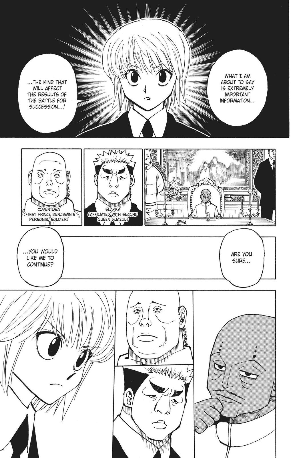 Hunter x Hunter Chap 365 - Next Chap 366