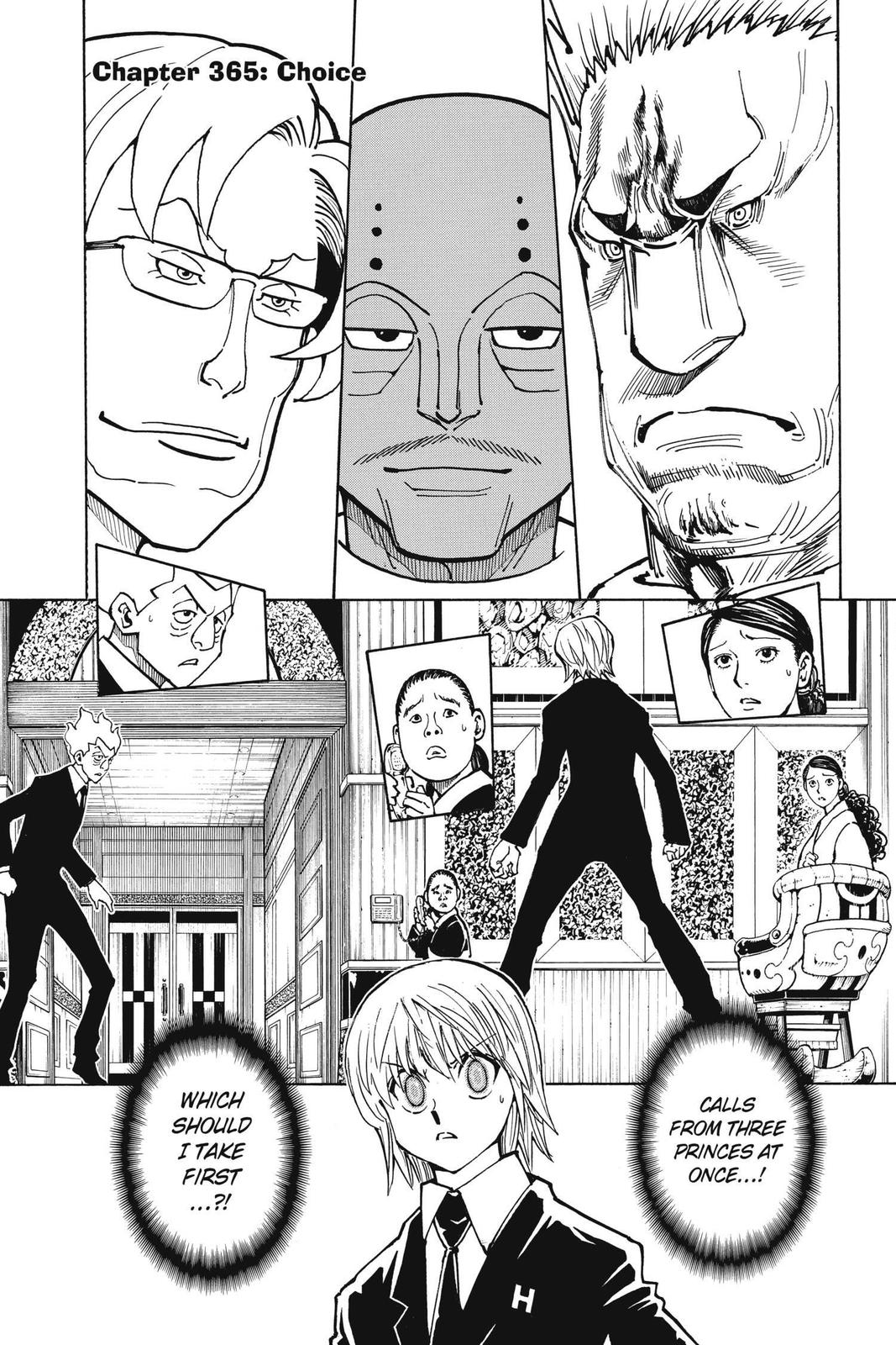 Hunter x Hunter Chap 365 - Next Chap 366