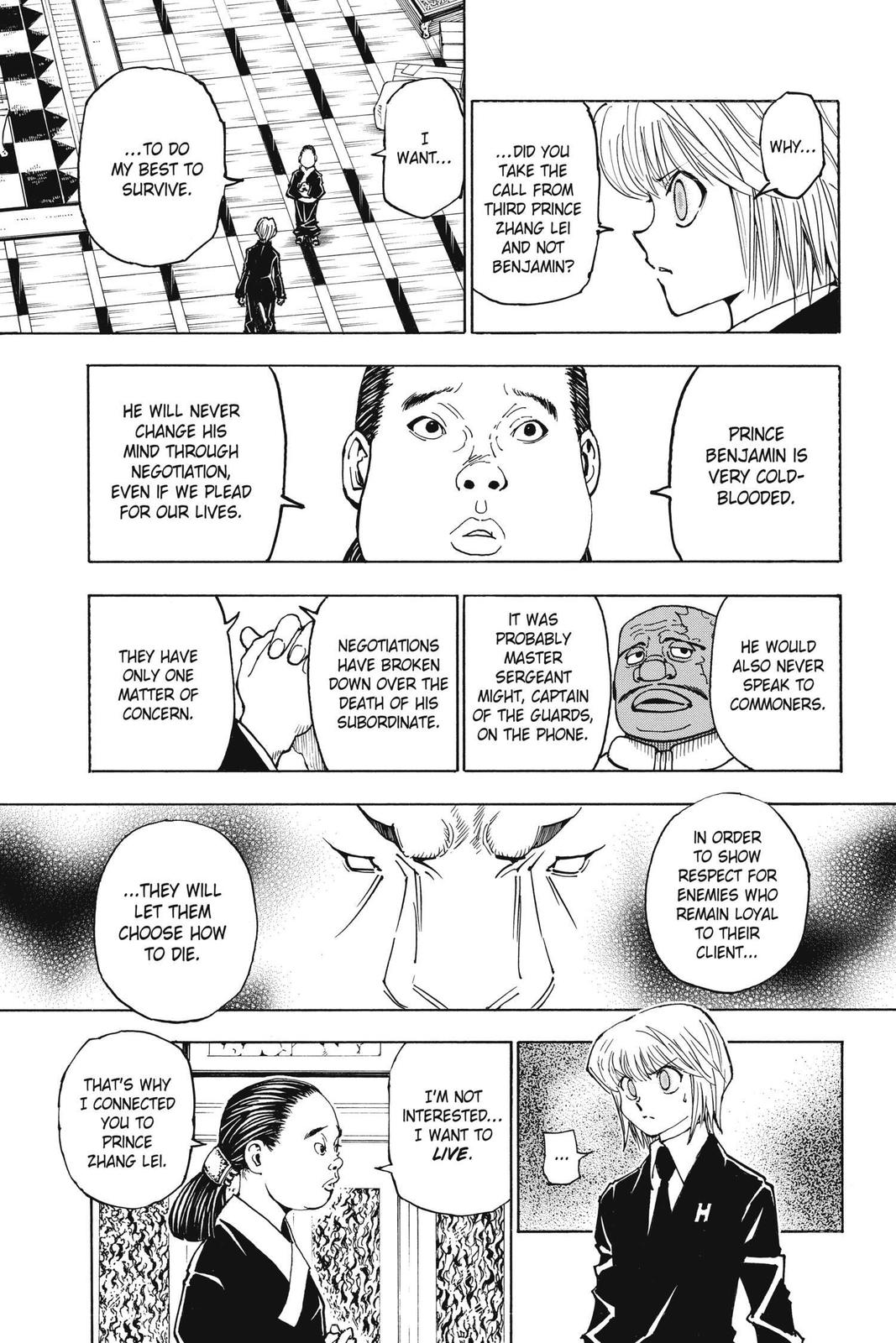 Hunter x Hunter Chap 365 - Next Chap 366