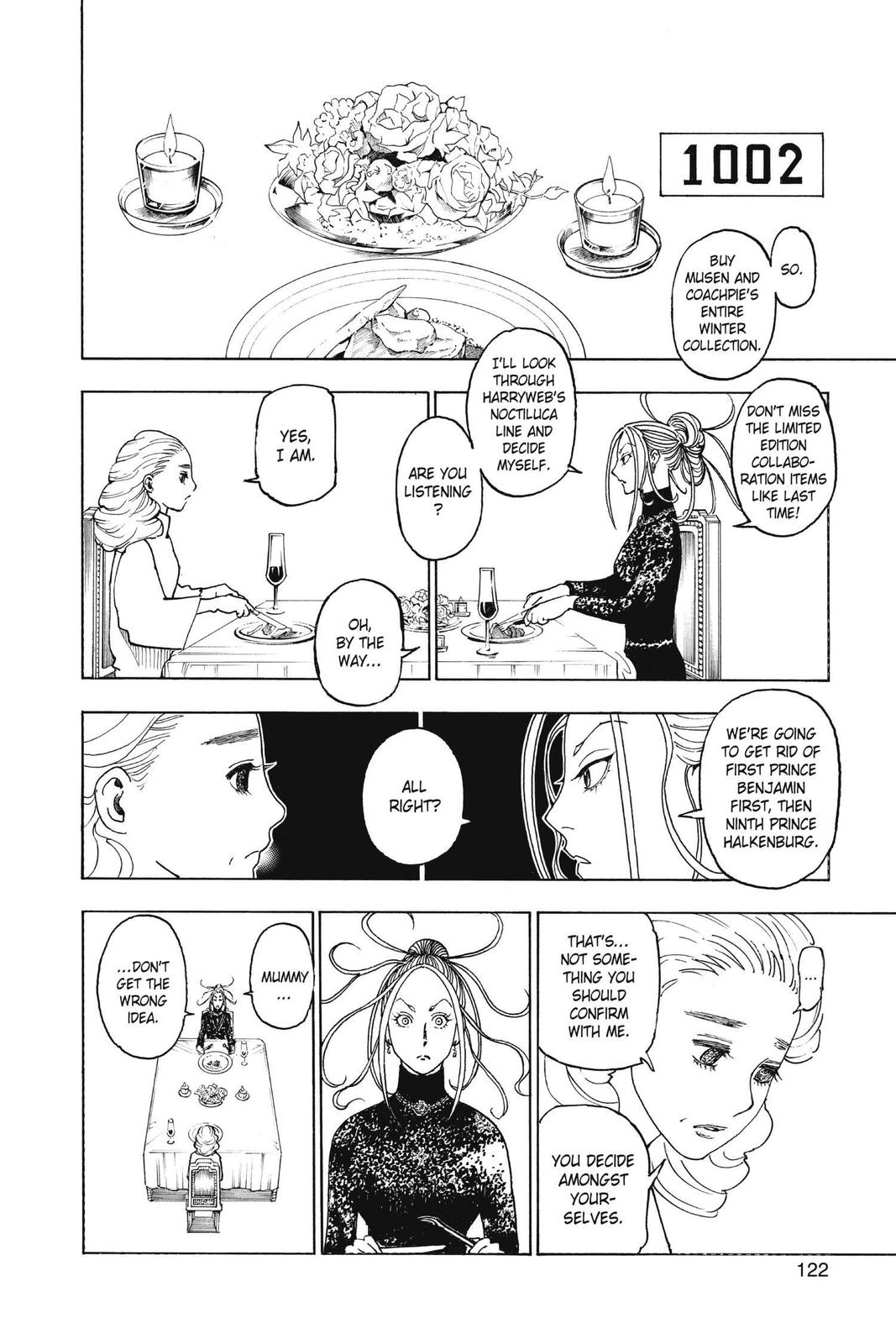 Hunter x Hunter Chap 366 - Next Chap 367
