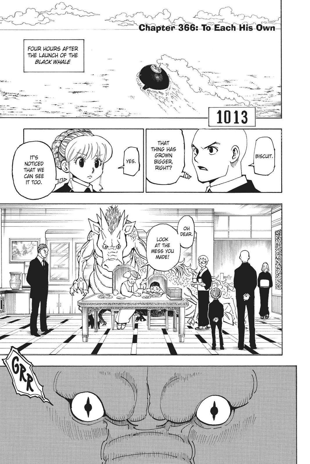 Hunter x Hunter Chap 366 - Next Chap 367