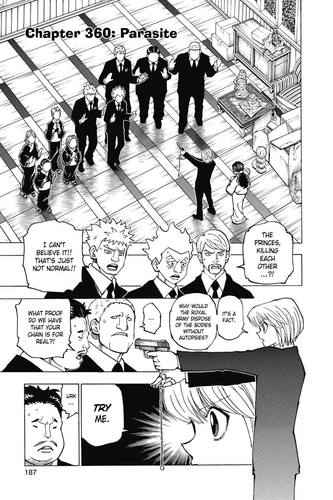 Hunter x Hunter Chap 360 - Next Chap 361