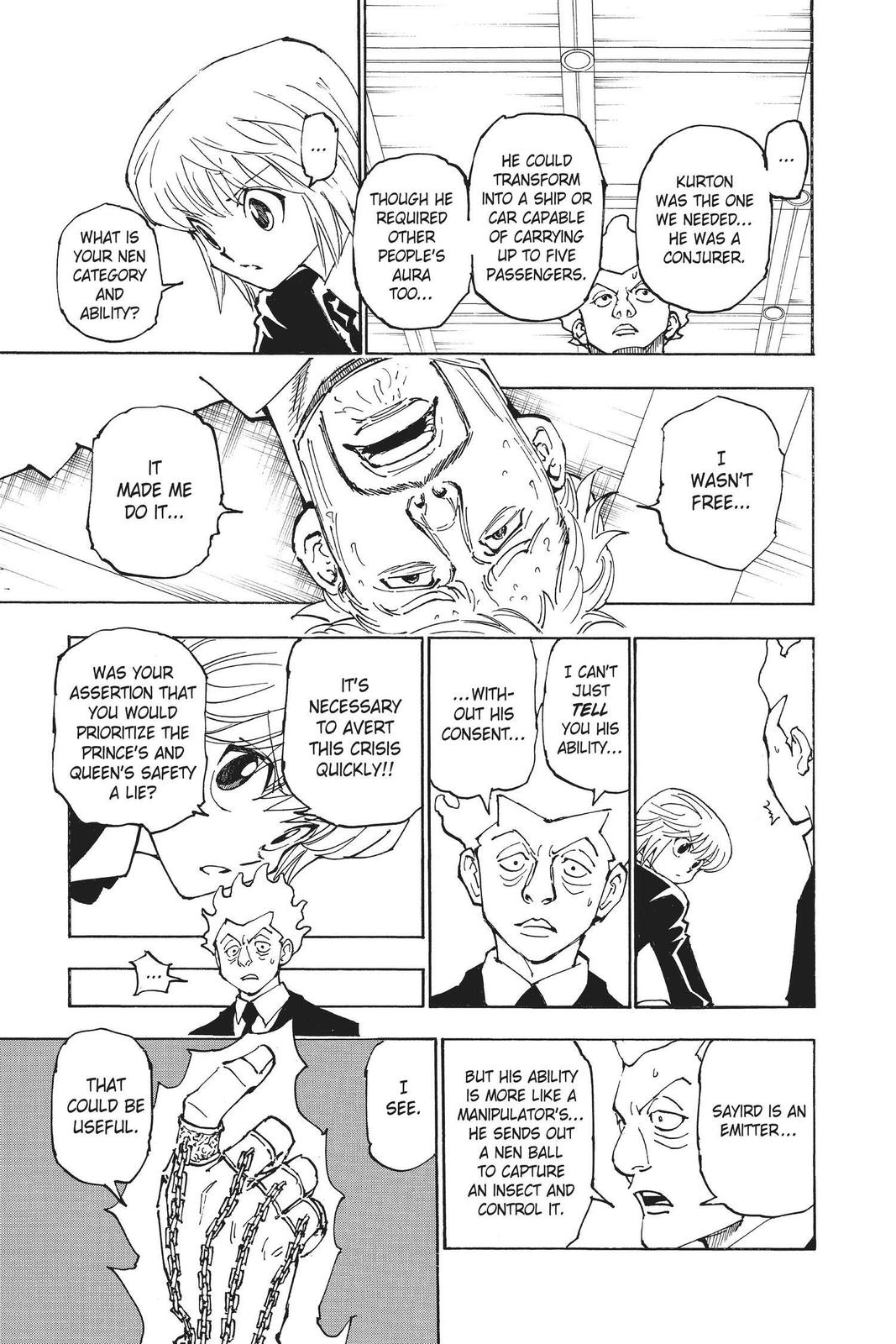Hunter x Hunter Chap 361 - Next Chap 362