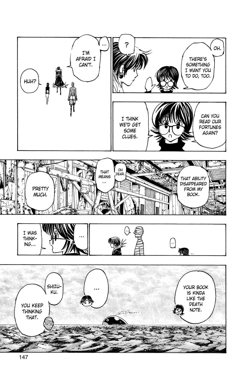 Hunter x Hunter Chap 377 - Next Chap 378
