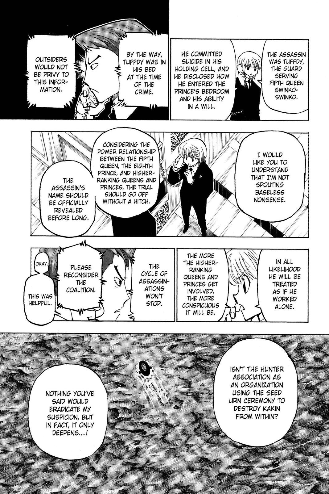 Hunter x Hunter Chap 374 - Next Chap 375