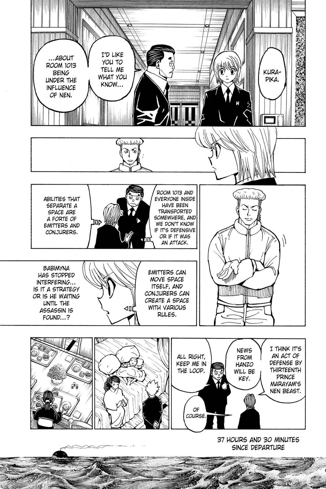 Hunter x Hunter Chap 374 - Next Chap 375