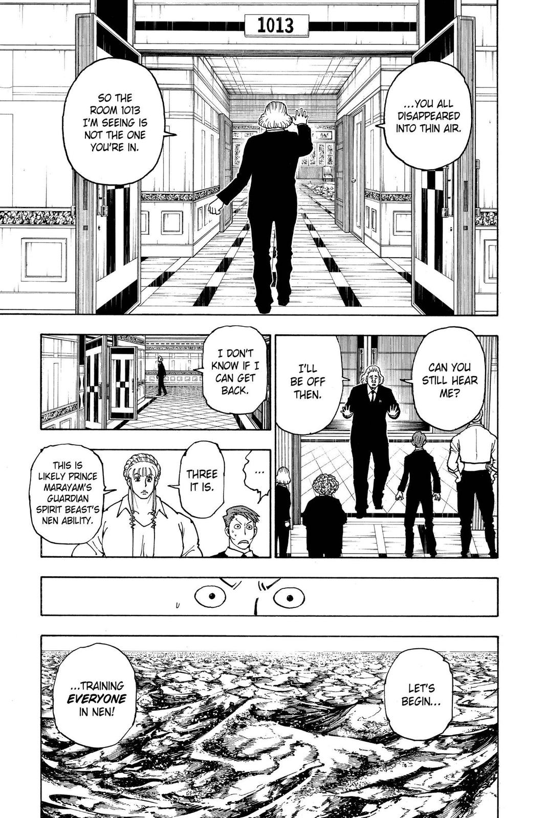 Hunter x Hunter Chap 375 - Next Chap 376