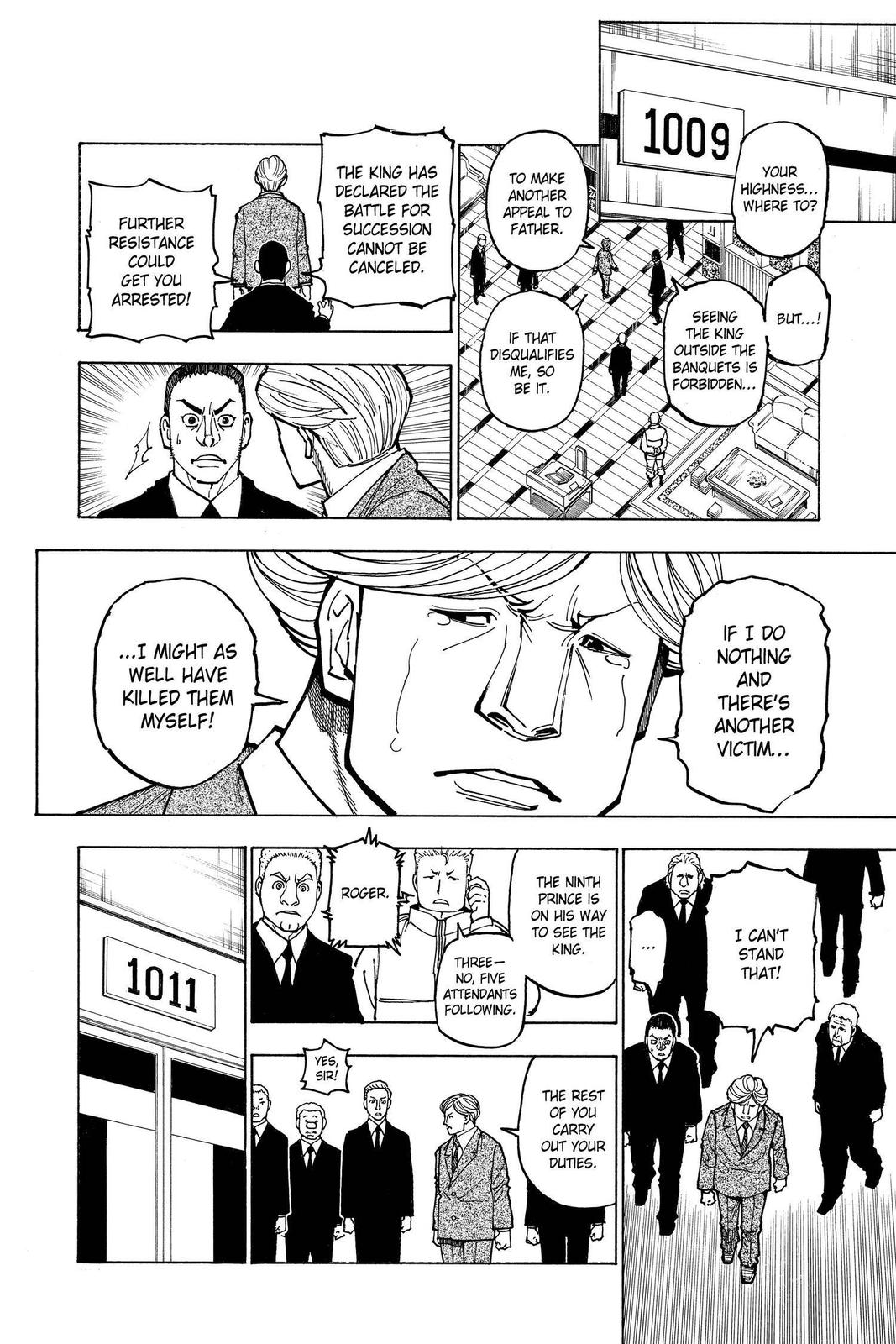 Hunter x Hunter Chap 375 - Next Chap 376