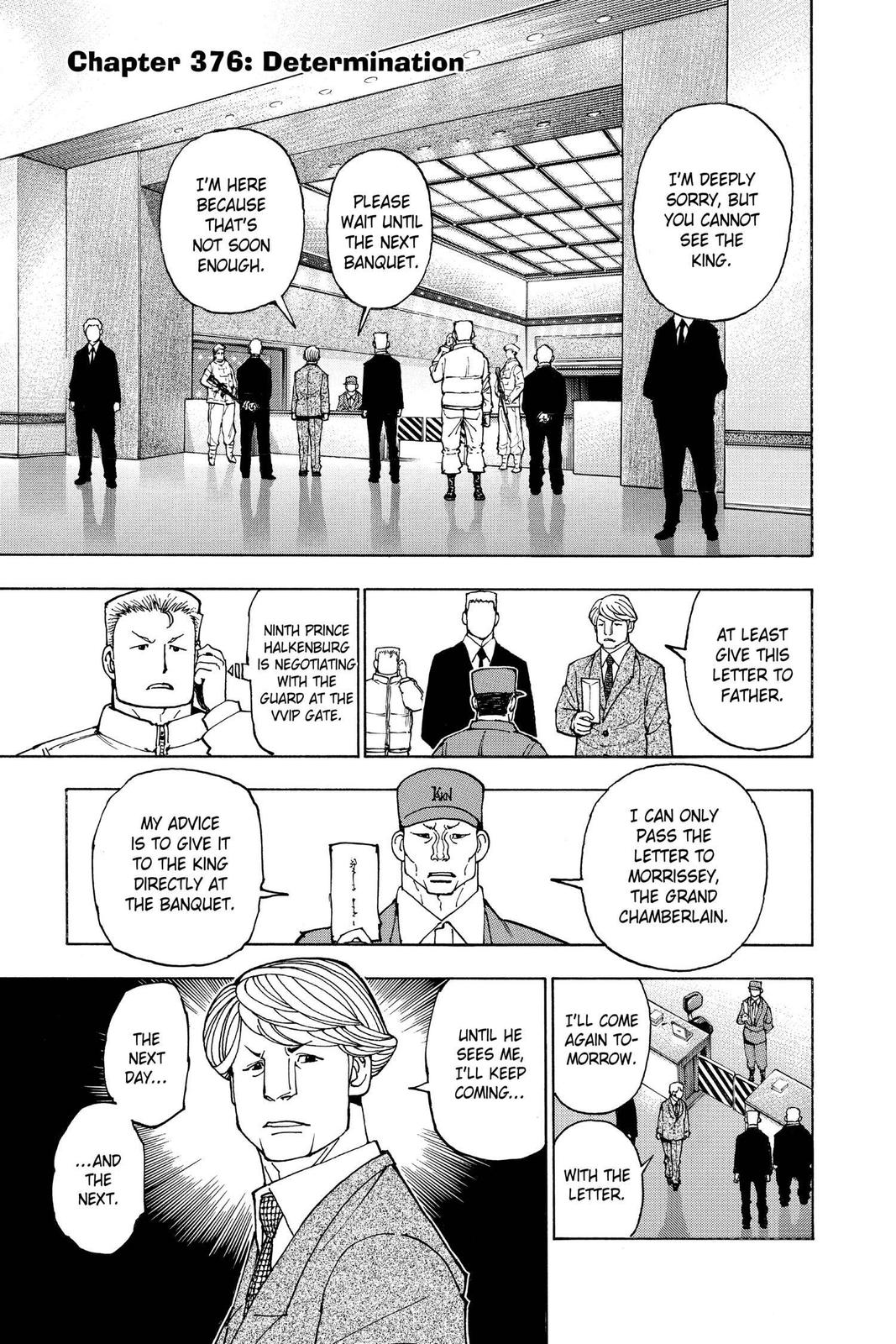 Hunter x Hunter Chap 376 - Next Chap 377