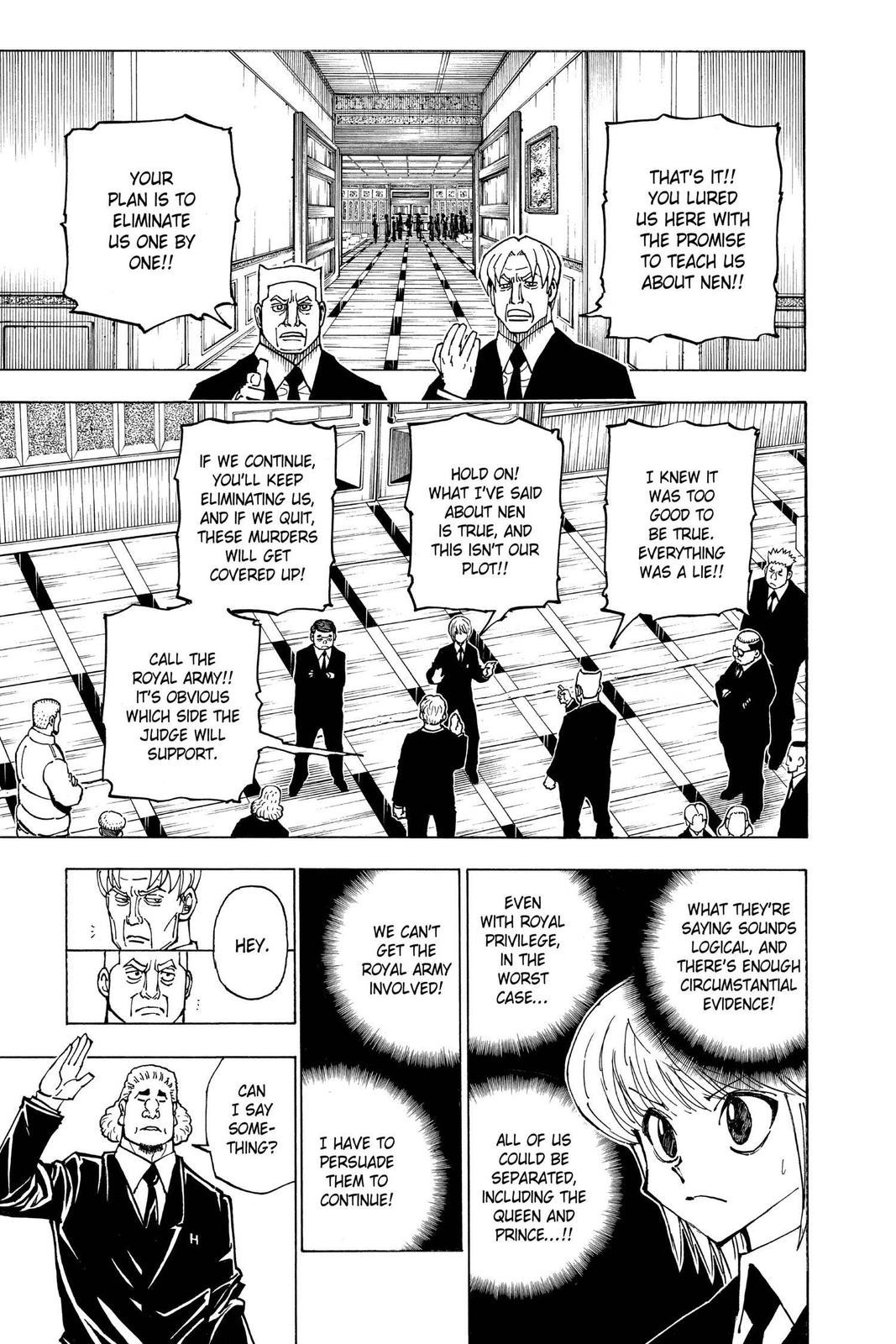 Hunter x Hunter Chap 376 - Next Chap 377