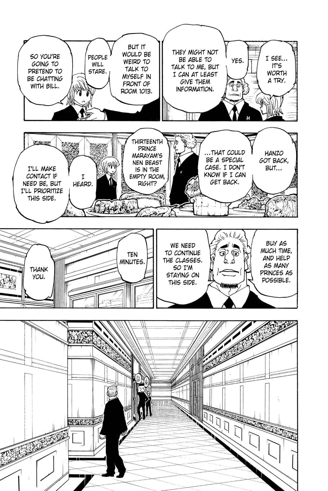 Hunter x Hunter Chap 376 - Next Chap 377