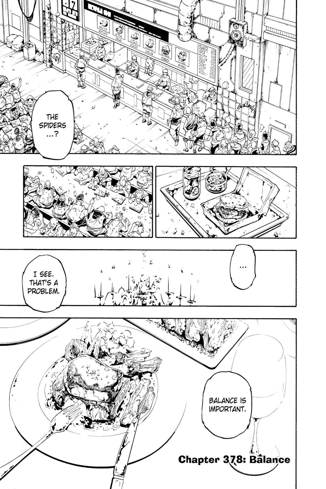 Hunter x Hunter Chap 378 - Next Chap 379