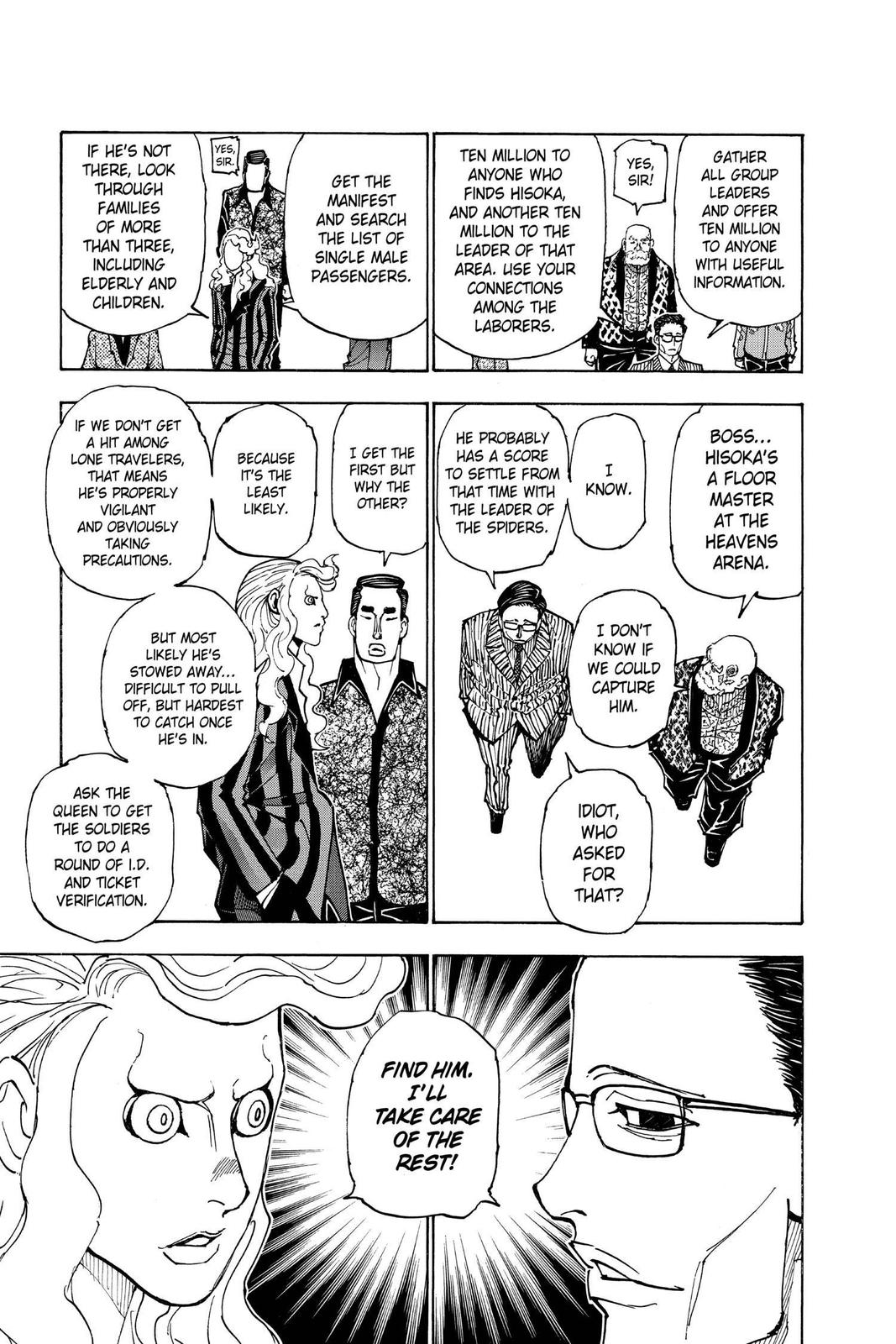 Hunter x Hunter Chap 378 - Next Chap 379