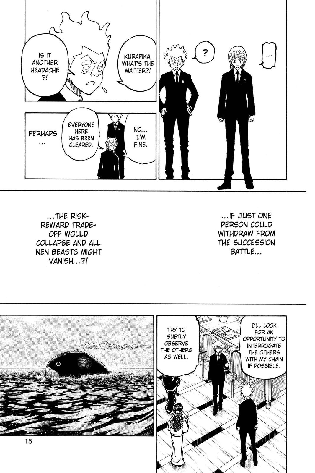 Hunter x Hunter Chap 371 - Next Chap 372