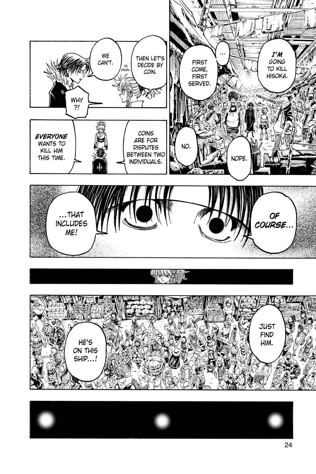 Hunter x Hunter Chap 371 - Next Chap 372