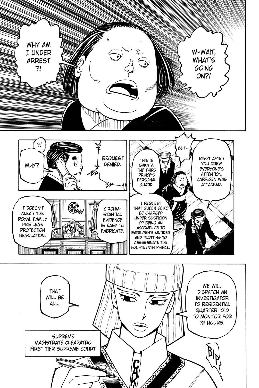 Hunter x Hunter Chap 371 - Next Chap 372