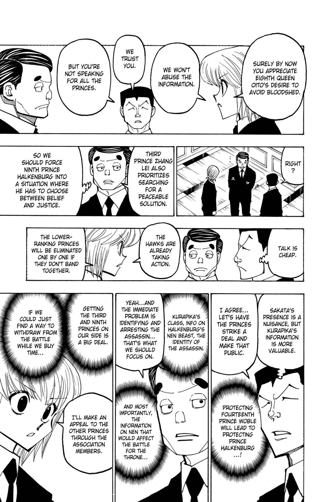 Hunter x Hunter Chap 372 - Next Chap 373