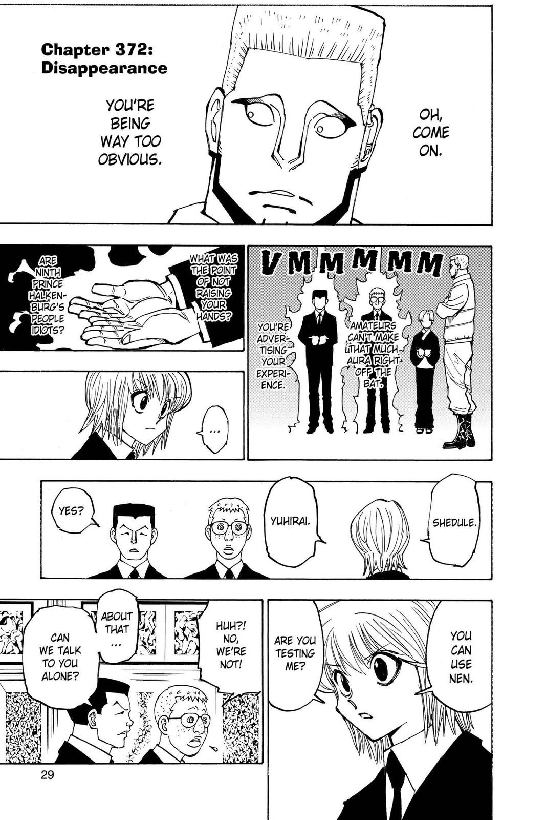 Hunter x Hunter Chap 372 - Next Chap 373