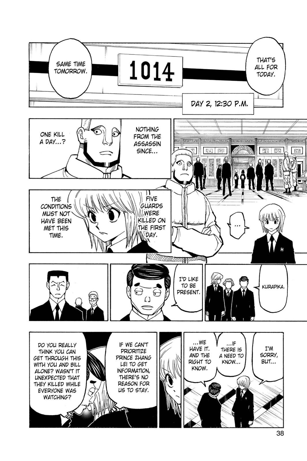 Hunter x Hunter Chap 372 - Next Chap 373