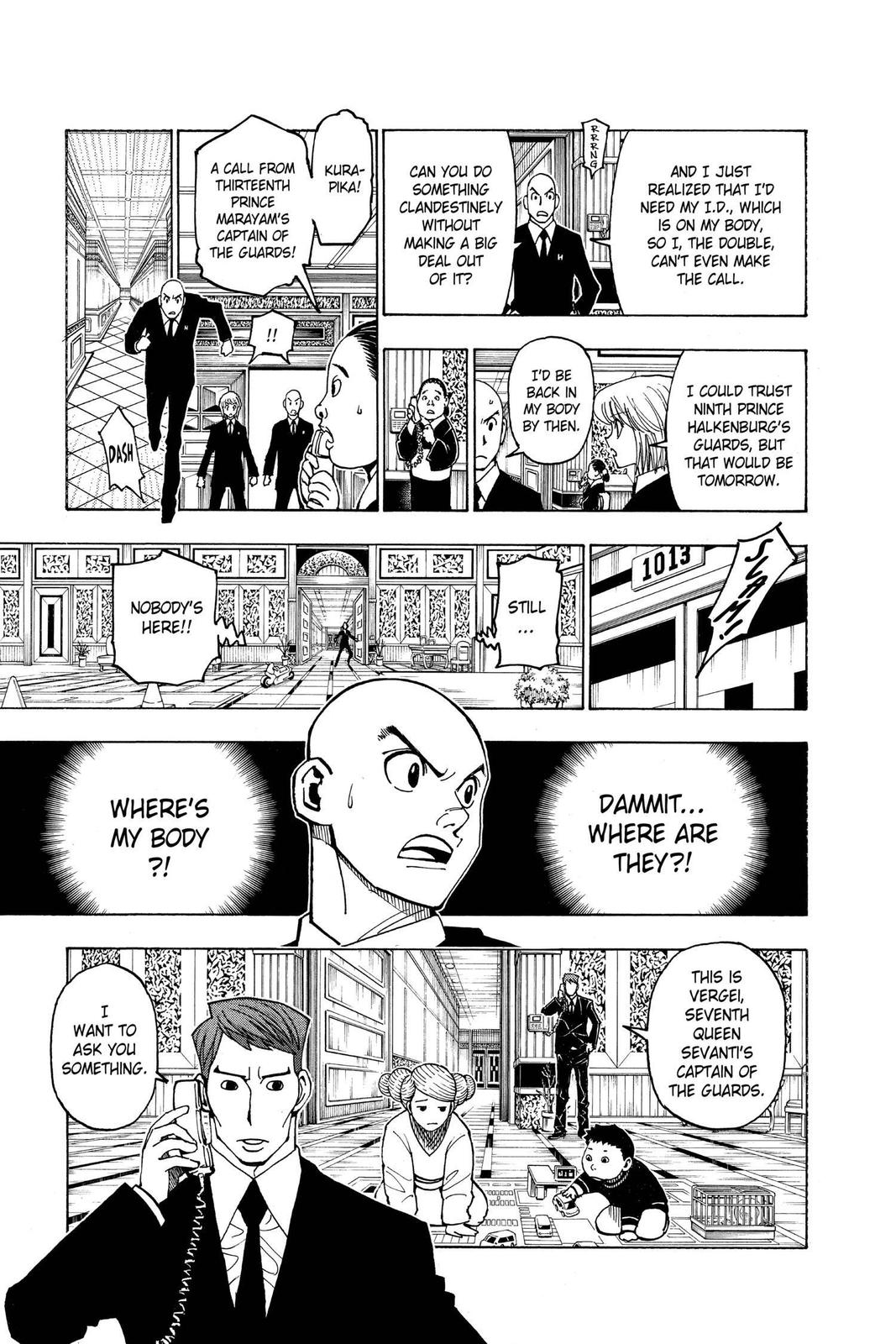 Hunter x Hunter Chap 373 - Next Chap 374
