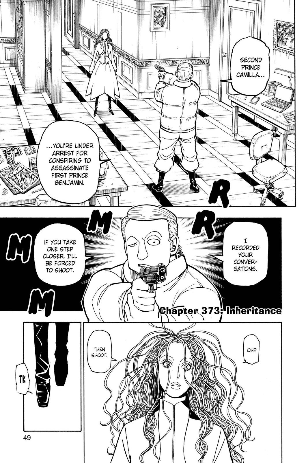 Hunter x Hunter Chap 373 - Next Chap 374