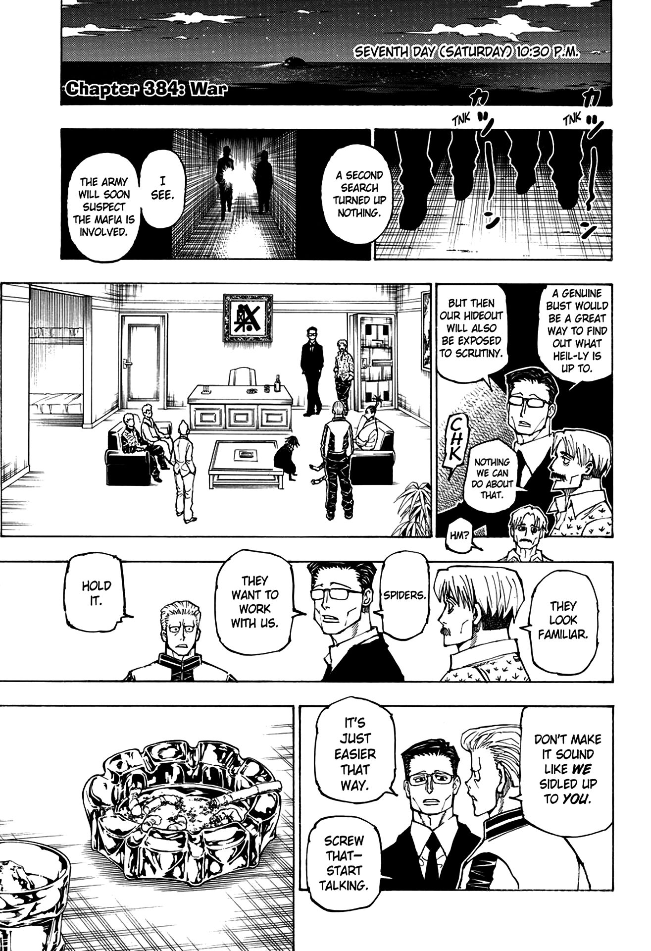 Hunter x Hunter Chap 384 - Next Chap 385