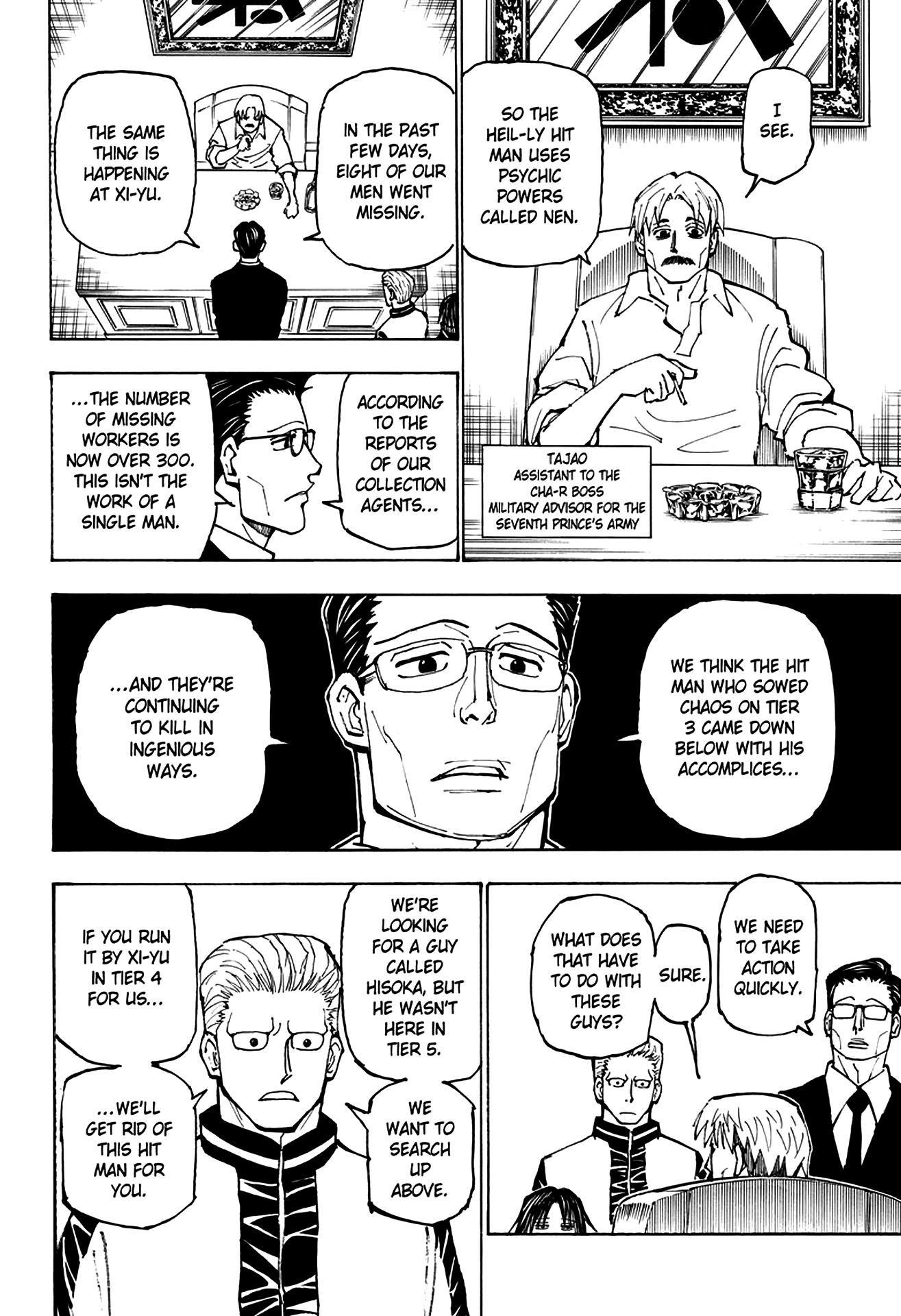 Hunter x Hunter Chap 384 - Next Chap 385